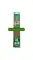 10 cm  Green Sparkler